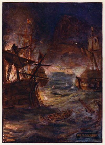 Grande Cerco de Gibraltar de Joseph Ratcliffe (after) Skelton