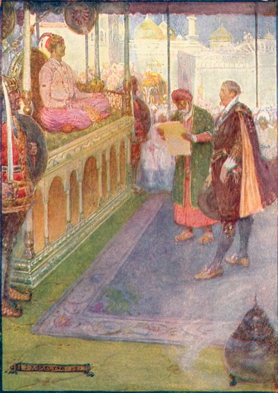 Sir Thomas esteve diante do líder, c1908, c1920. de Joseph Ratcliffe Skelton