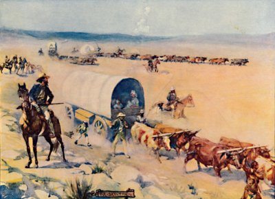 Os Voor-Trekkers, 1909 de Joseph Ratcliffe Skelton