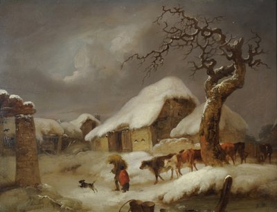 Neve no Farmyard de Joseph Rhodes