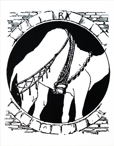 Ilustração representando um camelo de Rudyard Kipling (gravura) de Joseph Rudyard Kipling