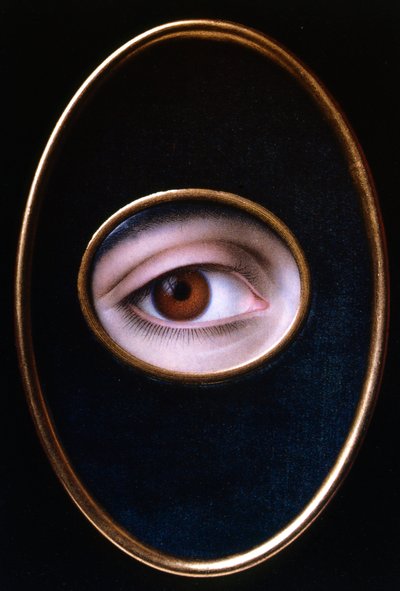 Olho de uma jovem mulher de Joseph Sacco
