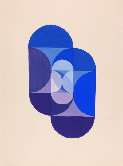 Chave Azul (da série Bases Matemáticas das Artes) de Joseph Schillinger