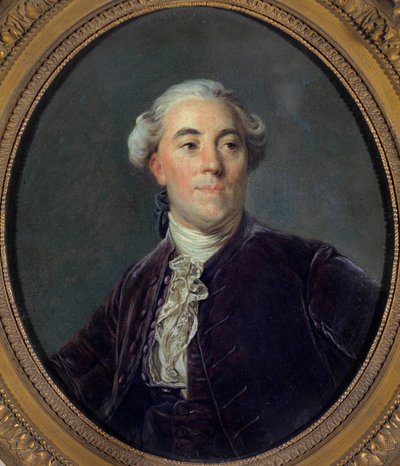 Retrato de Jacques Necker (1732-1804) Ministro Pintura por Joseph Siffred Duplessis (1725-1802) (Joseph-Siffred, Joseph Siffrede, Joseph Siffrein, Joseph-Siffrein) 1781 Dim 0.32x0.27 m de Joseph Siffred Duplessis