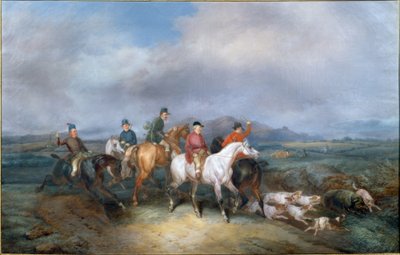 Eberjagd de Joseph Simon Volmar