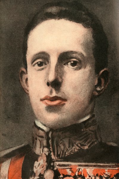 Alfonso XIII., Rei da Espanha, 1910. de Joseph Simpson