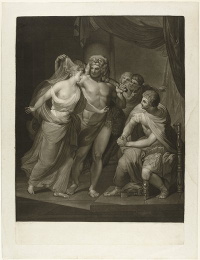Hércules traz Alcestis de volta do submundo de Joseph Spiegl