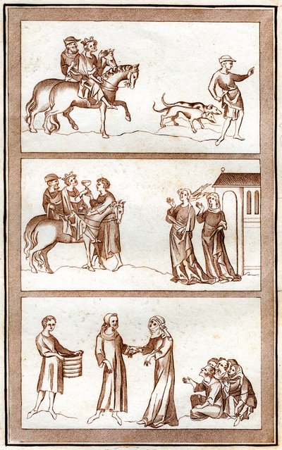 A vida de Thomas Becket, 1801. de Joseph Strutt