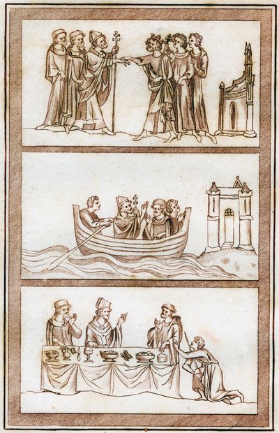 A vida de Thomas Becket, 1801. de Joseph Strutt
