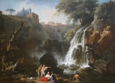 As cascatas do Tivoli de Joseph Vernet
