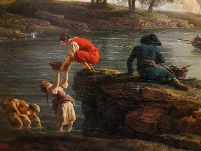 Vista de um porto pela manhã (Manhã)


 (pormenor). de Joseph Vernet