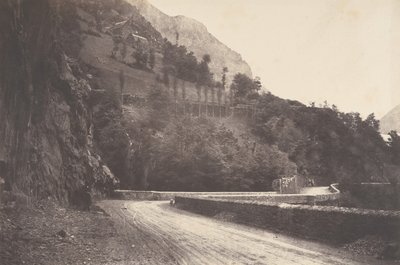 Estrada de Pierrefitte a Luz St Sauveur, 1853. de Joseph Vigier