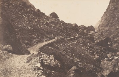 Caminho do Caos, St-Sauveur, 1853. de Joseph Vigier
