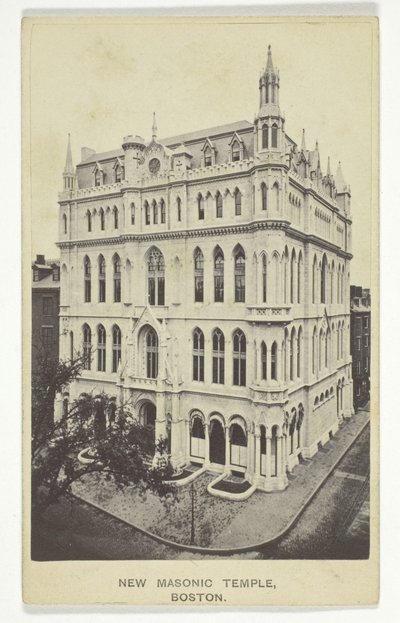 Novo Templo Maçónico, Boston de Joseph Ward