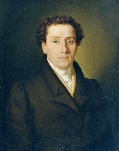 Retrato de busto de um jovem de Joseph Weidner