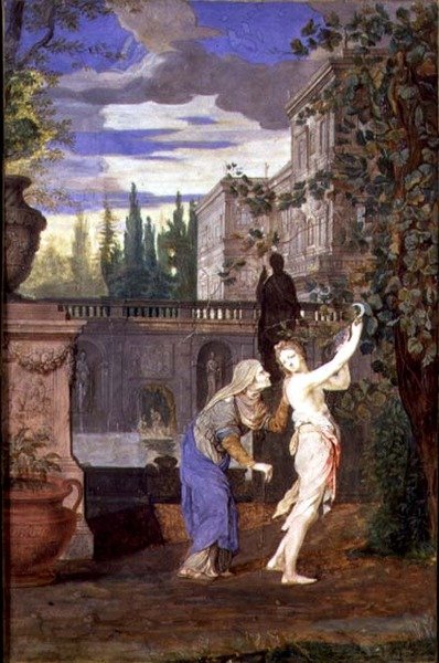 Vertumnus e Pomona de Joseph Werner