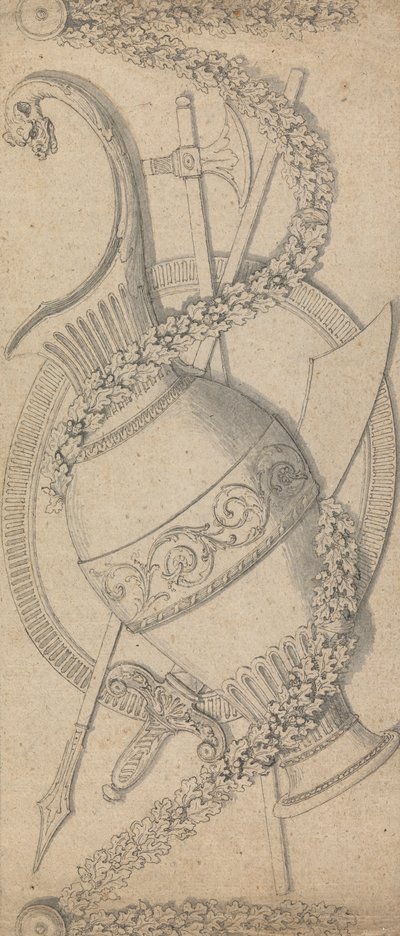 Desenho para um Friso de Joseph Wilton