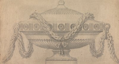 Desenho para uma urna de Joseph Wilton