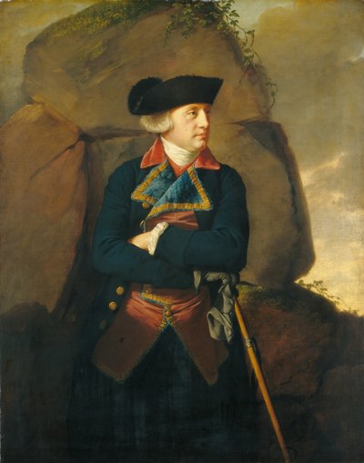 Retrato de um cavalheiro, c. 1770-1773. de Joseph Wright of Derby