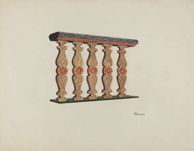 Trilho do Coro, 1938. de Josephine C. Romano