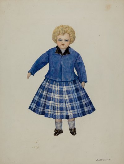 Boneca - Leslie Simpson, c. 1937 de Josephine C. Romano