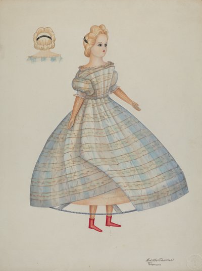 Boneca - Nellie Bates, c. 1937 de Josephine C. Romano