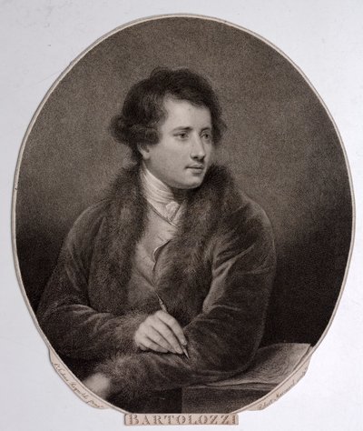 Francesco Bartolozzi, gravador italiano (gravura) de Joshua (after) Reynolds