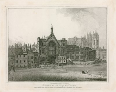 Edifícios no lado sul do New Palace Yard de Joshua Bryant