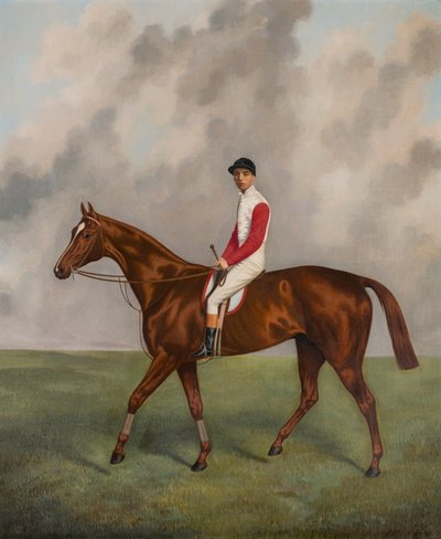 Sir Hugo-Winner do Derby de 1892, c.1892 (óleo sobre tela) de Joshua Dighton