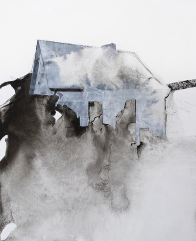 Casa Abstrata em Ruínas de Joshua Hoskins