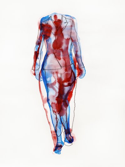 Mulher de negócios dinâmica de Joshua Hoskins