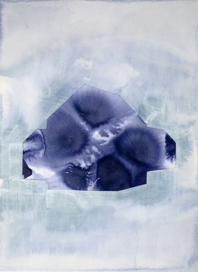 Casa Abstrata Indigo de Joshua Hoskins