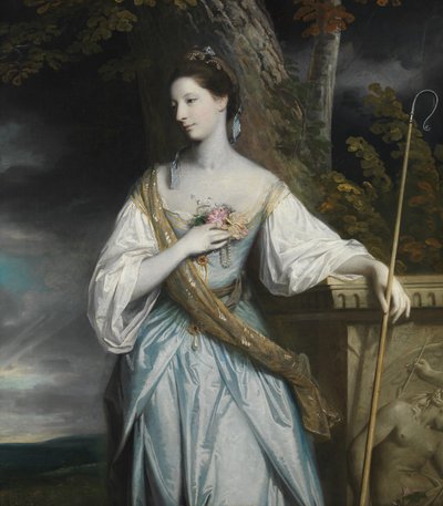 Anne Dashwood 1743-1830, condessa posterior de Galloway, 1764. de Joshua Reynolds