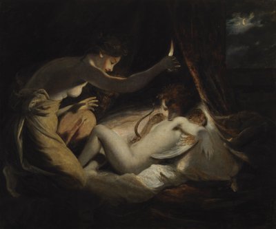 Cupido e Psique, c.1789 de Joshua Reynolds