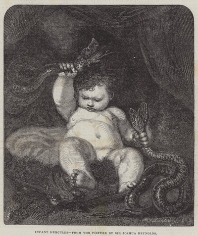 Hercules infantil de Joshua Reynolds