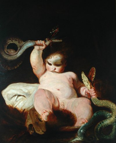 Hercules infantil de Joshua Reynolds