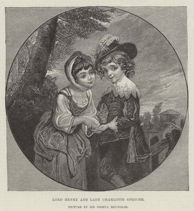 Lorde Henry e Lady Charlotte Spencer de Joshua Reynolds
