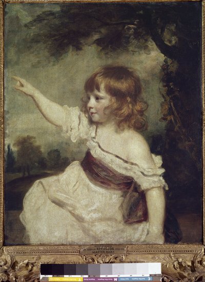 Mestre Lebre (Francis George Hare (óleo sobre tela de Joshua Reynolds