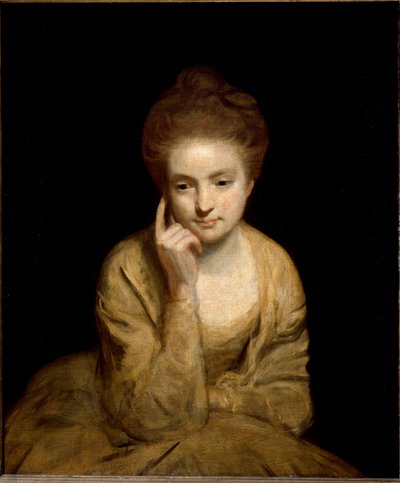 Estudo para o Retrato de uma Jovem Mulher (Pintura de Joshua Reynolds