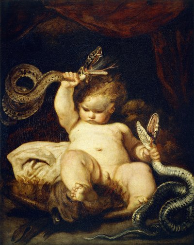 O Hércules Infantil, de Joshua Reynolds