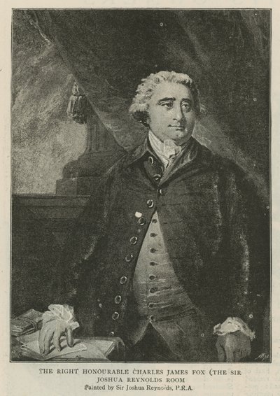 O Honorável Charles James Fox de Joshua Reynolds