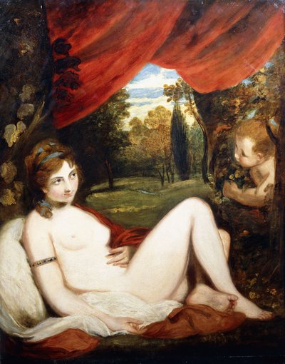 Vênus e Cupido, ou "The Wanton Bacchante", de Joshua Reynolds
