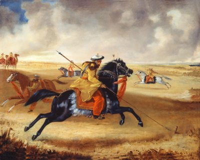Cavalo de Skinner no Exercício, c.1840 de Joshua Reynolds Gwatkin