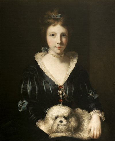 Senhorita Lister de Joshua after Reynolds