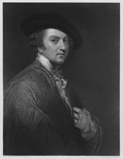 Sir Joshua Reynolds, da foto na Vernon Gallery de Joshua after Reynolds