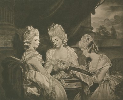 The Ladies Waldegrave de Joshua after Reynolds