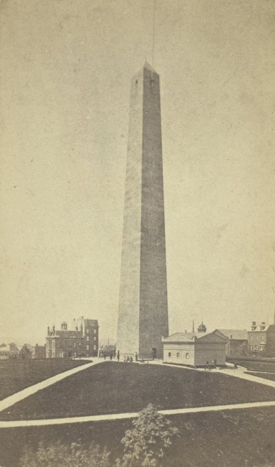 Monumento Bunker Hill, 18451900. de Josiah Johnson Hawes