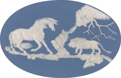Cavalo Assustado por um Leão (Episódio A) de Josiah Wedgwood