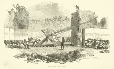 Abaixando o touro de Josiah Wood Whymper