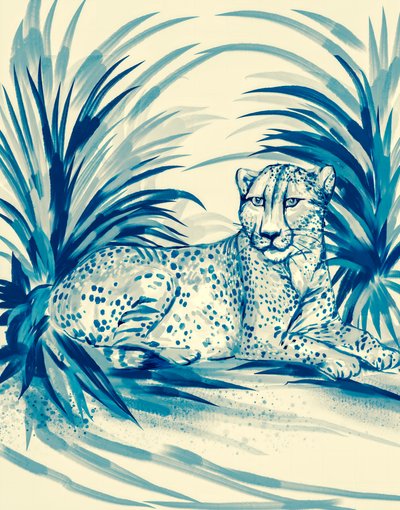 Chita da Selva Azul de Josie George